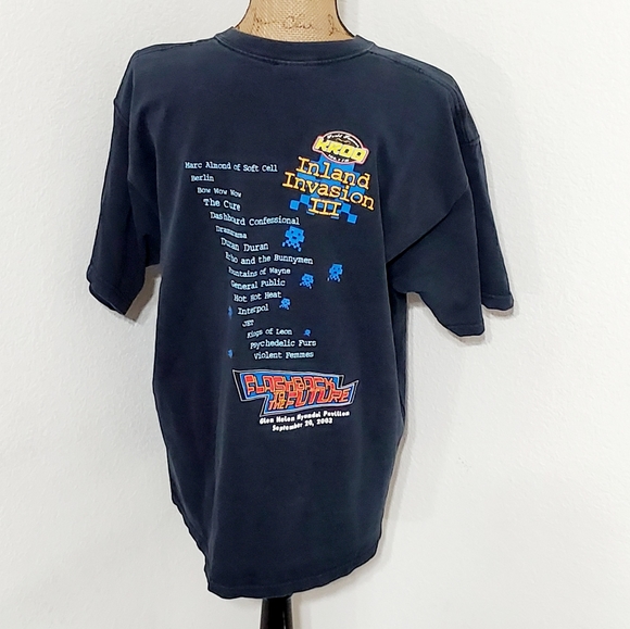 KROQ 106.7 FM 11-20-2003 Inland Invasion III Graphic tee - Picture 4 of 6
